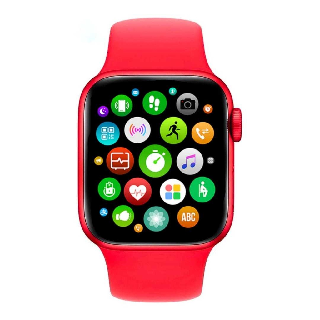 Smartwatch W26 Pro Doble Malla Rojo
