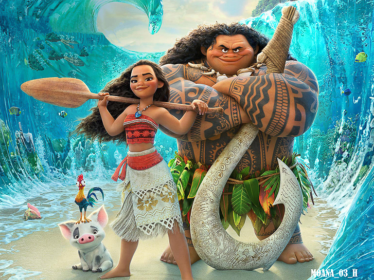 Fundo fotográfico Moana baby - 202301