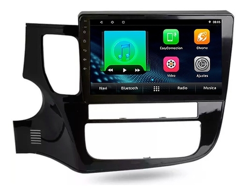 Stereo Multimedia 10" Mitsubishi Outlander 201-72019 con GPS - WiFi - Mirror Link para Android/Iphone
