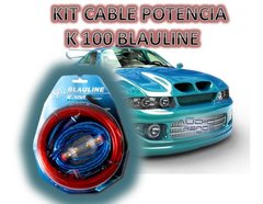 Kit De Cables Blauline K-100 Instalacion P/ Potencia 2000 W - comprar online