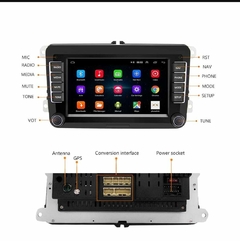 Stereo Multimedia 7" para VW 2016-2019 Fox Suran Gol Vento Polo Amarok Scirocco con GPS - WiFi - Mirror Link para Android/Iphone - Audio Trends