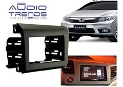Marco Frente Adaptador 2 Din Para Honda Civic 2012-2013-2014 - tienda online