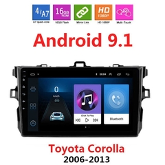 Stereo Multimedia 9" para Toyota Corolla 2008 al 2013 con GPS - WiFi - Mirror Link para Android/Iphone - comprar online