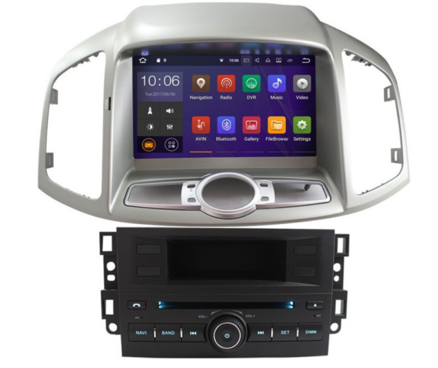 Stereo Multimedia 8" para Chevrolet Captiva 2013 al 2016
