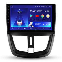 Stereo Multimedia 9" Peugeot 207 BASE con GPS - WiFi - Mirror Link para Android/Iphone