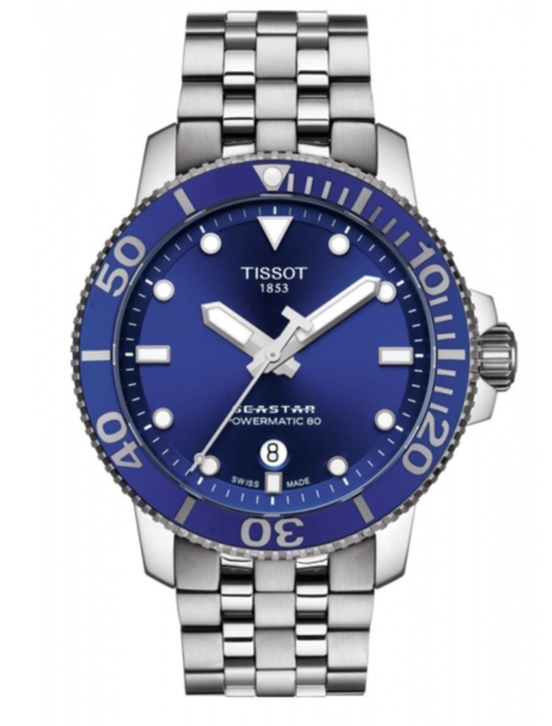 Reloj Hombre Tissot 120.407.11.041.00 Seastar 1000, Powermatic 80. Age