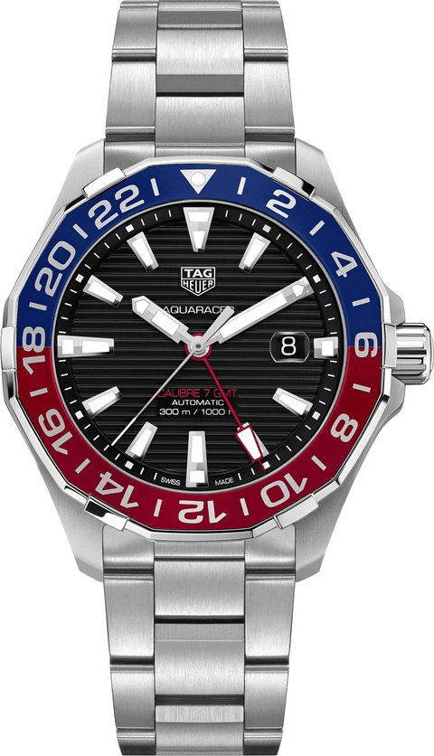 Reloj Hombre Tag Heuer Aquaracer Calibre 7 Automatic WAY201T.BA0927, A