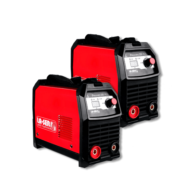 Soldadora Inverter La-Ser Discovery225, 160 Amp, Panel Digital.