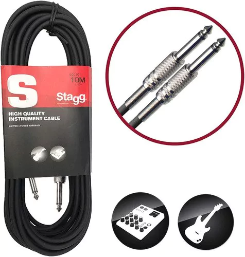 Cable Stagg Sgc10 Plug Plug 10 Metros - KAIRON MUSIC
