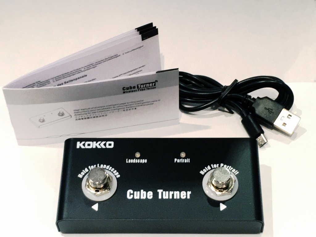 Pedal Footswitch Kokko Cube Turner Wireless Conmutador