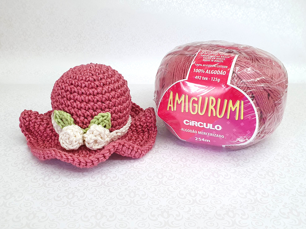 Chapeu amigurumi Outlet