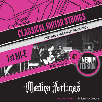 473 3° CUERDA SUELTA GUITARRA CLASICA MEDINA ARTIGAS NYLON ENTORCHADA