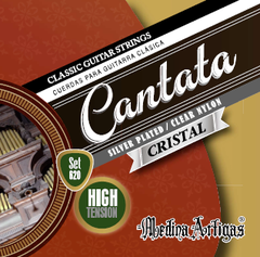 620 ENCORDADO CANTATA PLATEADO GUITARRA CLÁSICA TENSIÓN ALTA