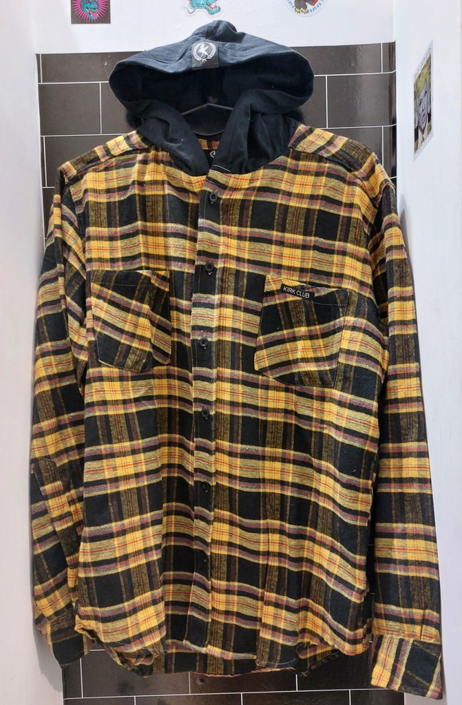 Camisa Leñadora con capucha Am