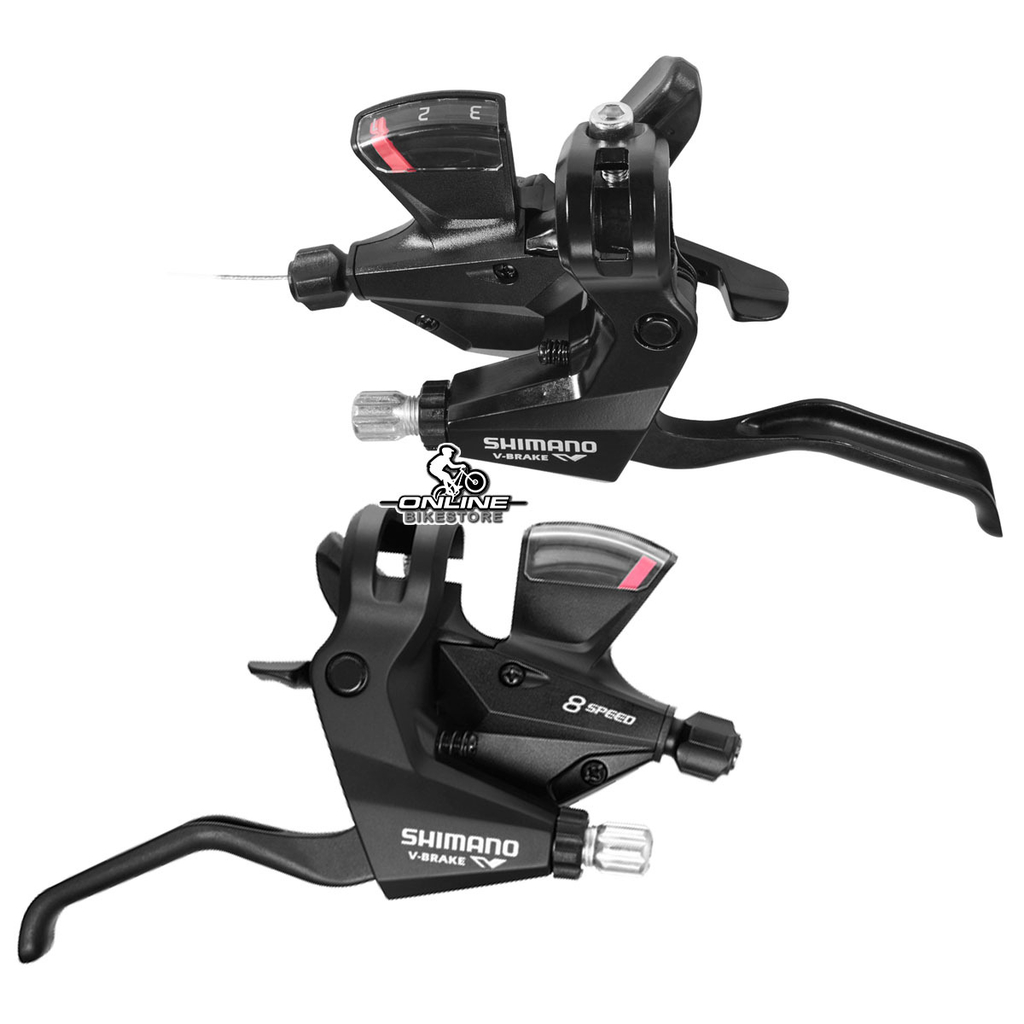 Shimano Altus SL-M310 – Set Leva Cambio 3x8 Velocità Per MTB, Ricambio Originale Nuovo (New Old Stock)