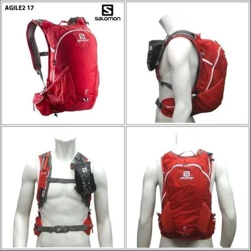 Mochila Salomon Agile 17 Litros Ideal Trail Running