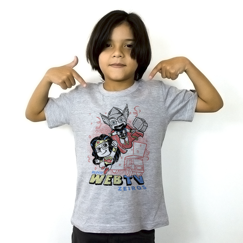 camiseta prosidu infantil