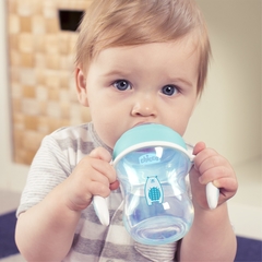 Chicco Vaso Antiderrame Chicco Transition Cup +4 Meses - Celeste - tiendahulahula
