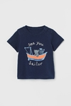 H&M remera manga corta varón - Oso