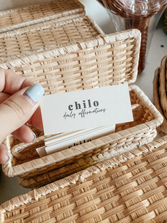 Chilo - afirmaciones diarias