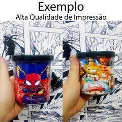 Caneca de Acrílico Rosqueável Preta Naruto Shippuden Kakashi MOD 10 - comprar online