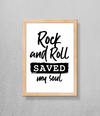 Imagem do Quadro Rock'n'Roll Saved my Soul