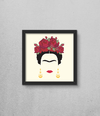 Quadro Frida Kahlo Minimalista - comprar online