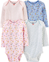Pack 4 Bodys manga larga "Floral"