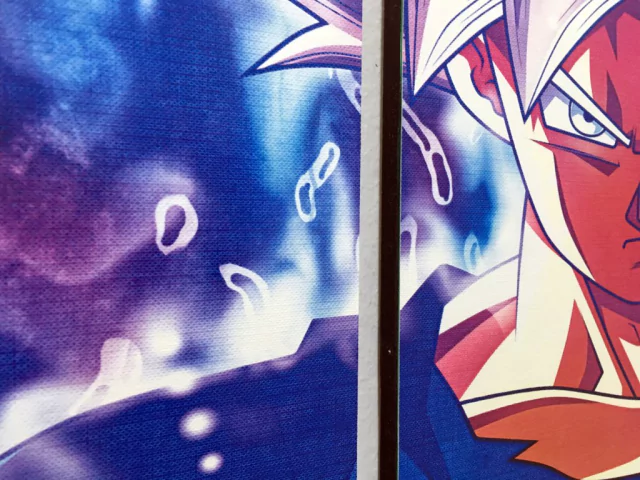 Cuadros - Tríptico Goku Ultra Instinto Dominado 2 Cuadros - Tríptico Goku Ultra Instinto Dominado 2