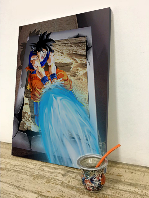 Cuadro Dragon Ball - Goku Ultrainstinto 2 Cuadro Dragon Ball - Goku Ultrainstinto 2