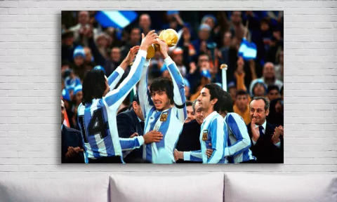 Cuadro Argentina Campeon 1978
