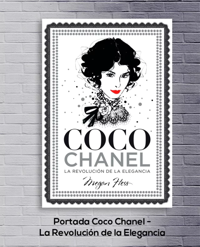 Cuadro Portada Coco Chanel - La Revolucion de la Elegancia