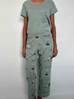 Conjunto Maxi Pants y remera Caballo Criollo