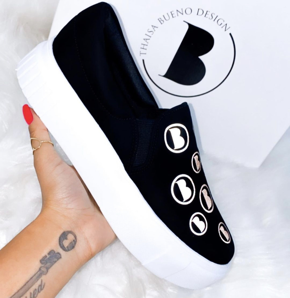 Tênis iate logo refletivo Bubu - Império Fashion