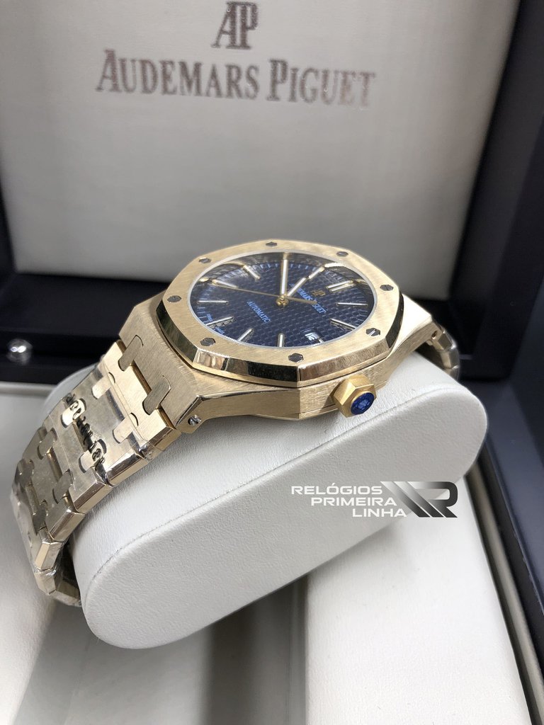 relogio audemars piguet dourado