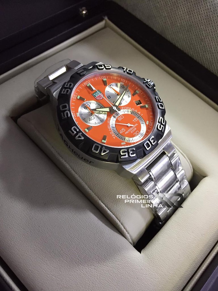 tag heuer laranja