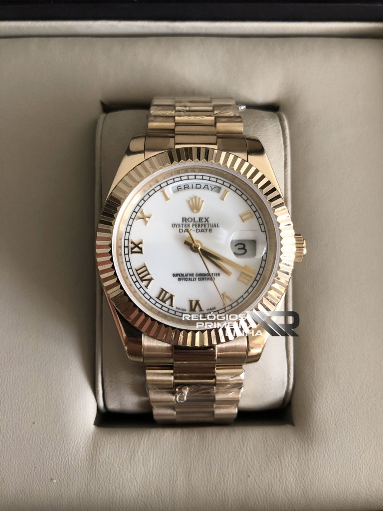 rolex day date dourado