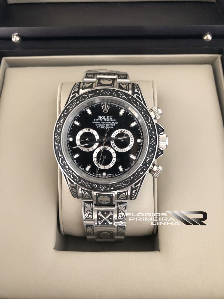 rolex daytona skull
