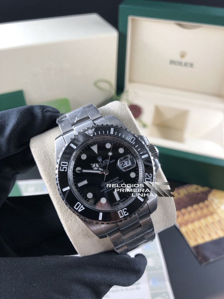 rolex submariner primeira linha