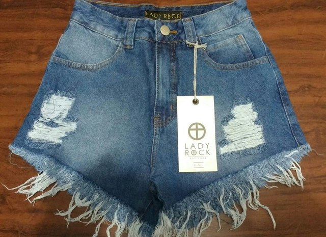 lady rock short jeans