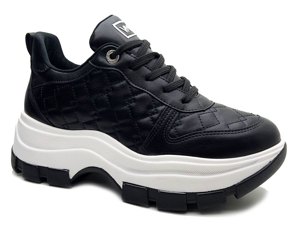 Zapatillas Mujer Moda Plataforma Via Marte 12302-01 - 36 Al 40