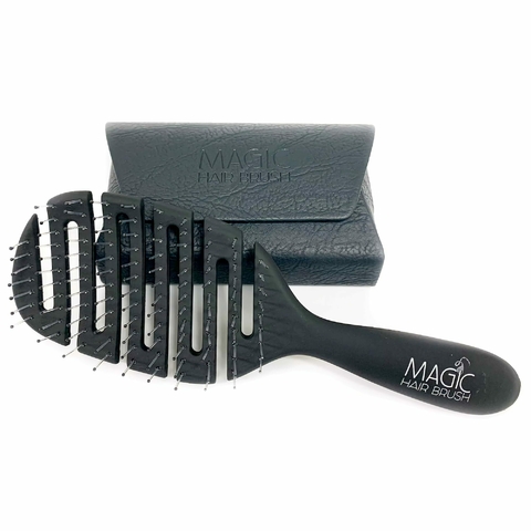Cepillo Magic Hair Brush Sport Flexible cabello Humedo/seco