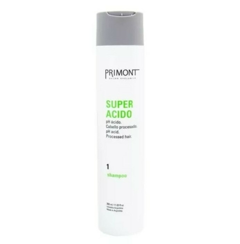 Primont Super Acido Shampoo Cabello Procesados Teñidos x350ml