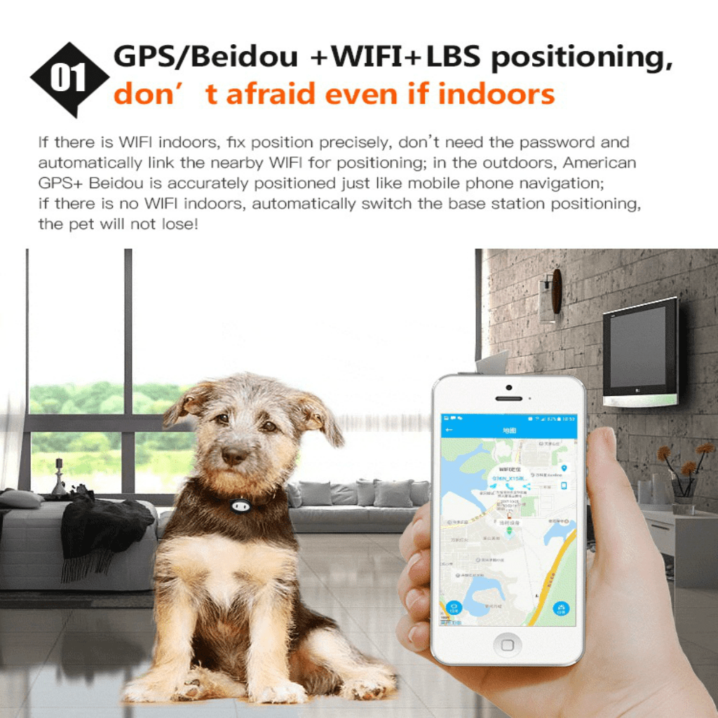 Localizador GPS, Mascotas / Objetos resistente al agua