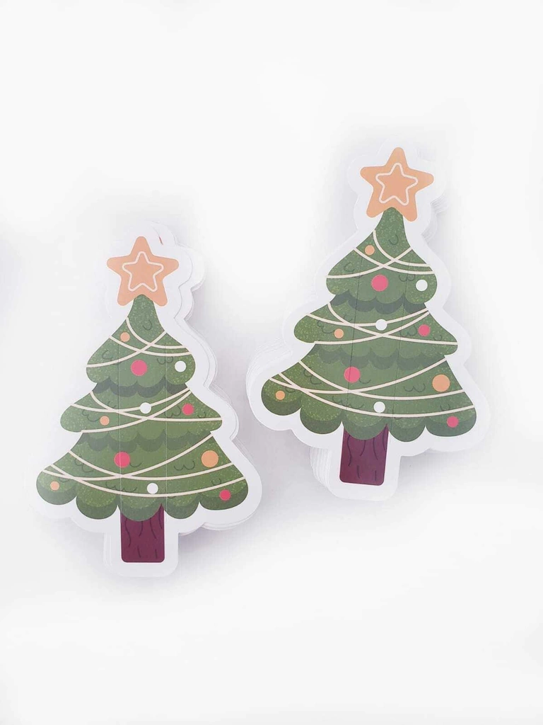 Tag Árvore de Natal 13x9 Papel 300g Laminado Frente (20un) Tag Árvore de Natal 13x9 Papel 300g Laminado Frente (20un)