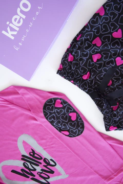 Pijama AIDA negro - comprar online
