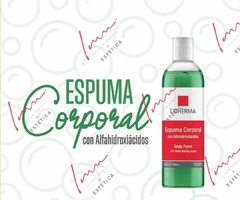 Espuma Corporal con Alfahidroxiácidos x300gr