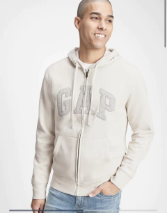 Campera Gap Hombre unbleached white (art.439) - comprar online