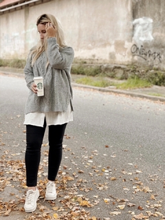Sweater Elena Gris - comprar online
