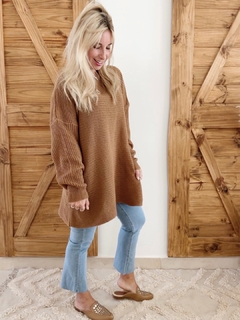 Sweater Cloe Caramelo - tienda online